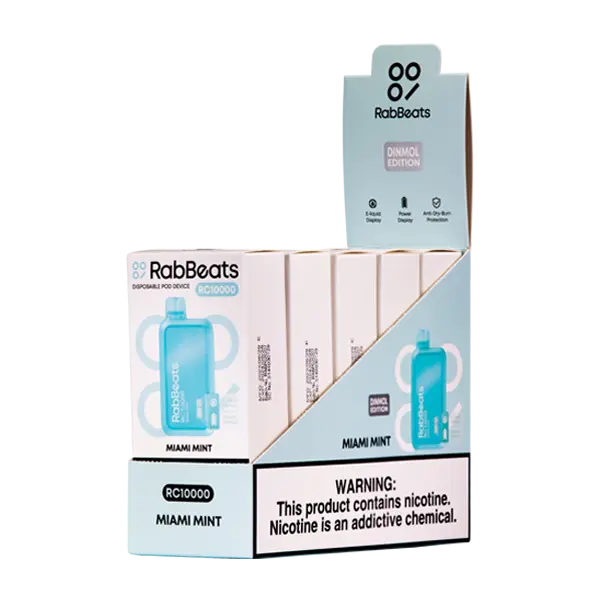BUY 1 GET 1 FREE Miami Mint RabBeats RC10000 | Vape Amazon India RabBeats