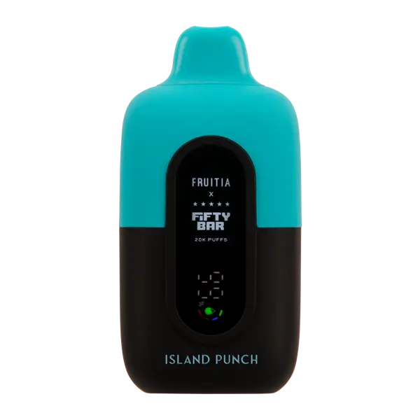 BUY 1 GET 1 FREE Island Punch FRUITIA X Fifty Bar 20K | Vape Amazon India