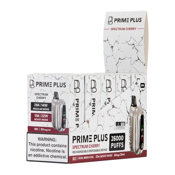 BUY 1 GET 1 FREE Spectrum Cherry Prime Plus 26000 | Vape Amazon India Prime Bar