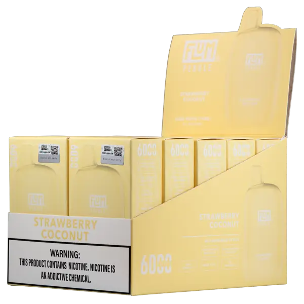 BUY 1 GET 1 FREE Strawberry Coconut FLUM Pebble | Vape Amazon India Flum