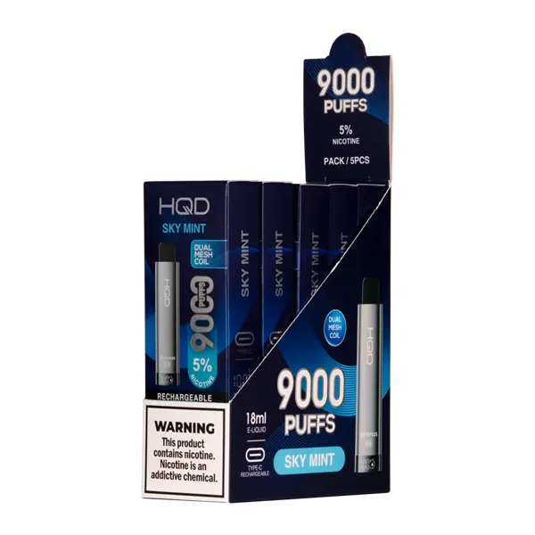 BUY 1 GET 1 FREE Sky Mint HQD Cuvie Plus 2.0 | Vape Amazon India HQD