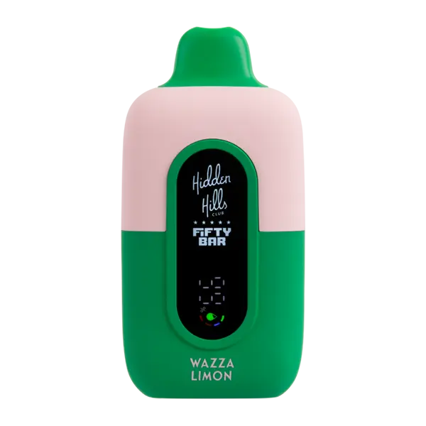 BUY 1 GET 1 FREE Wazza Limon Hidden Hills X Fifty Bar | Vape Amazon India