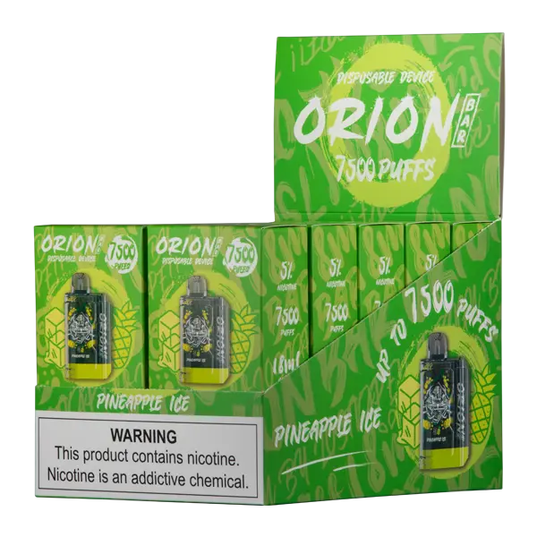 BUY 1 GET 1 FREE Pineapple Ice Orion Bar 7500 | Vape Amazon India Lost Vape