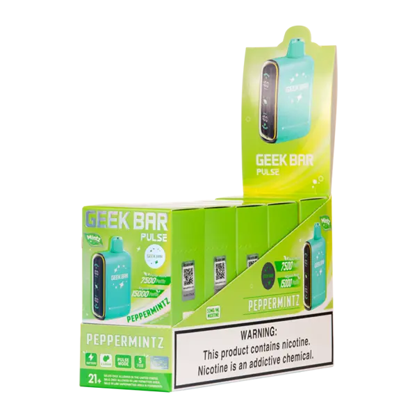 BUY 1 GET 1 FREE PepperMintz Geek Bar Pulse | Vape Amazon India Geek Vape