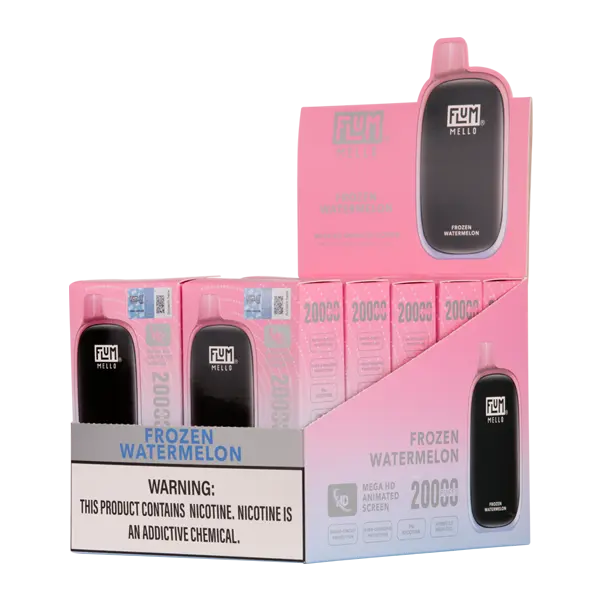 BUY 1 GET 1 FREE Frozen Watermelon FLUM Mello | Vape Amazon India Flum