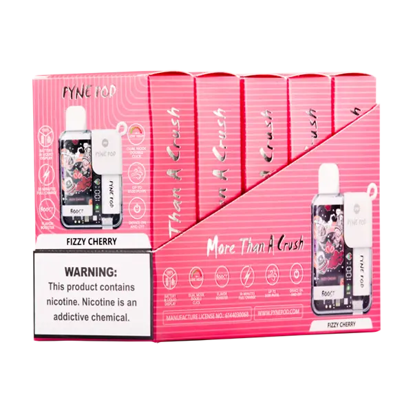 BUY 1 GET 1 FREE Fizzy Cherry Pyne Pod Boost | Vape Amazon India Pyne Pod