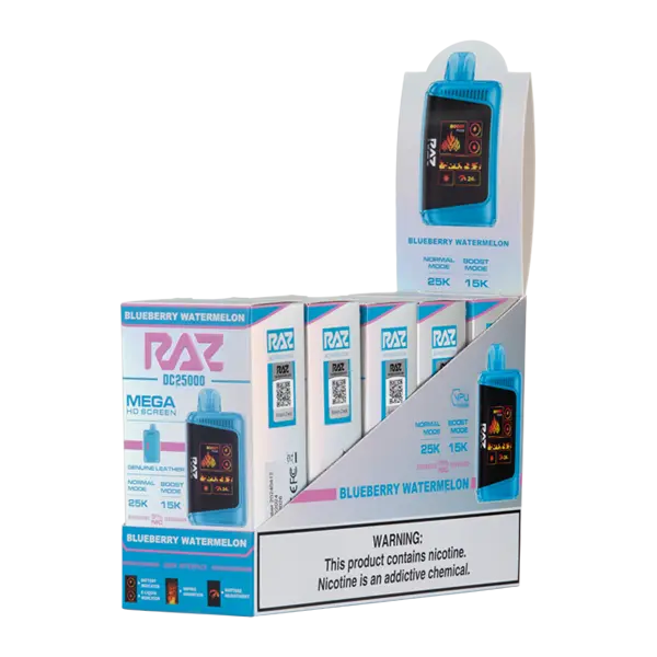 BUY 1 GET 1 FREE Blueberry Watermelon RAZ LTX 25000 | Vape Amazon India RAZ