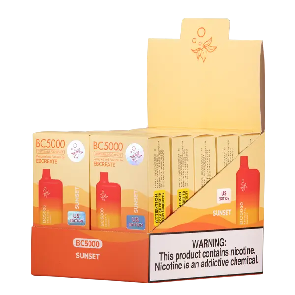 BUY 1 GET 1 FREE Sunset BC5000 | Vape Amazon India EBCREATE