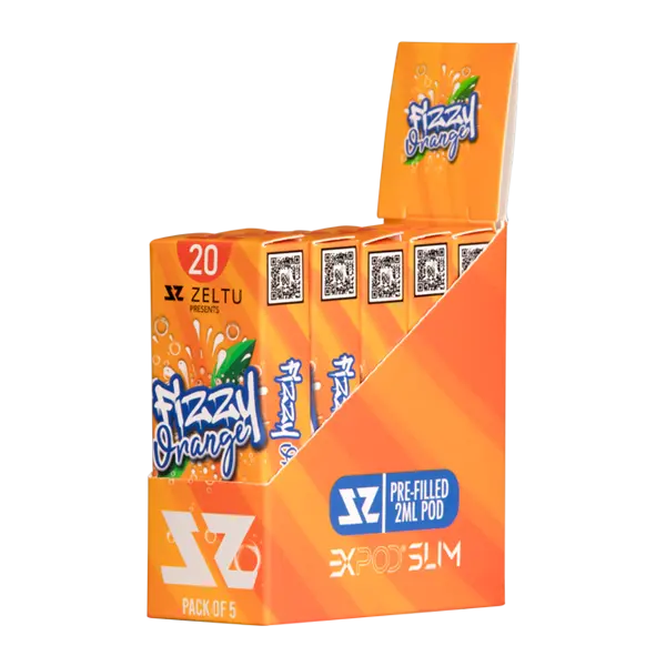 BUY 1 GET 1 FREE Fizzy Orange Zeltu X3 Pod | Vape Amazon India Zeltu