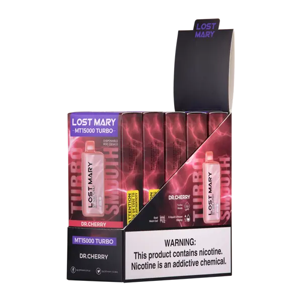 BUY 1 GET 1 FREE Dr. Cherry Lost Mary MT15000 Turbo | Vape Amazon India Lost Mary